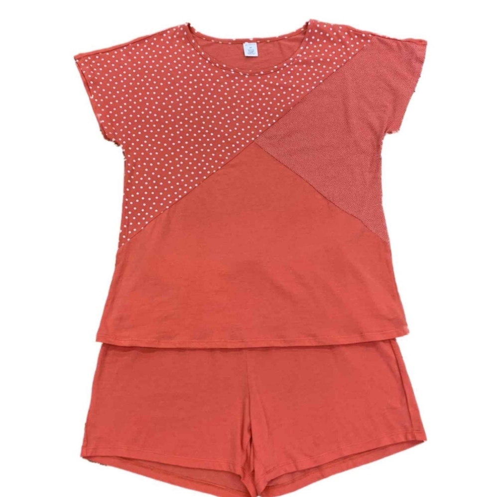 LIZ CLAIBORNE sleepwear two piece polka dot pijama